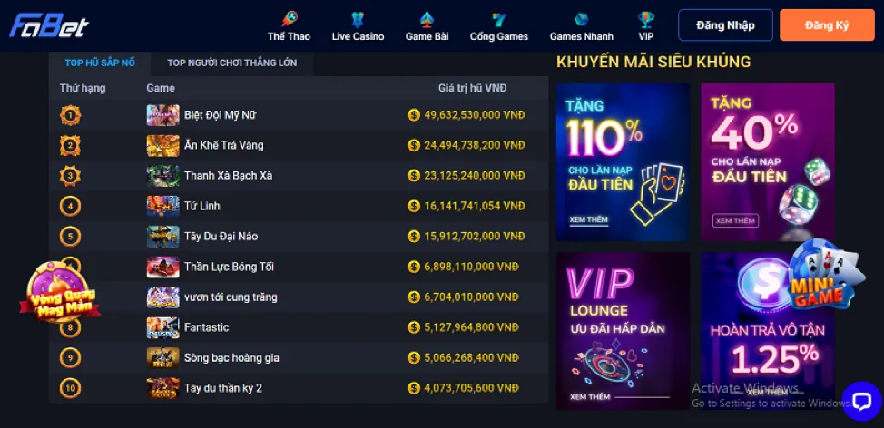 Bàn Baccarat tại SBOBET với các quân bài đang được chia